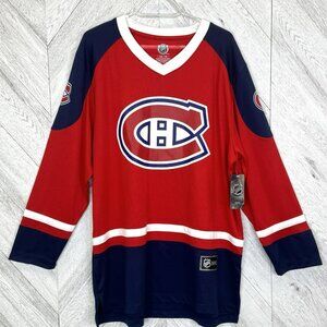 NHL Official Licensed Product Montreal Canadiens Jersey Hockey Mens Small NWT